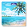 thumbnail image 1 of Bathroom Scale, Highly Accurate Digital Body Scale,Precisely Measures Weight up to 400 lbs-Beautiful Beach With Palm Trees And Blue Sky, 1 of 4