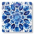 thumbnail image 1 of Bathroom Scale, Highly Accurate Digital Body Scale,Precisely Measures Weight up to 400 lbs-Blue And White Porcelain Floral Pattern, 1 of 4