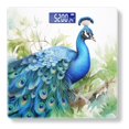 thumbnail image 1 of Bathroom Scale, Highly Accurate Digital Body Scale,Precisely Measures Weight up to 400 lbs-Blue Peacock Sitting On The Tree Branch, 1 of 4