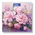 thumbnail image 1 of Bathroom Scale, Highly Accurate Digital Body Scale,Precisely Measures Weight up to 400 lbs-Bouquet Of Pink And Purple Flowers Including Roses, 1 of 4