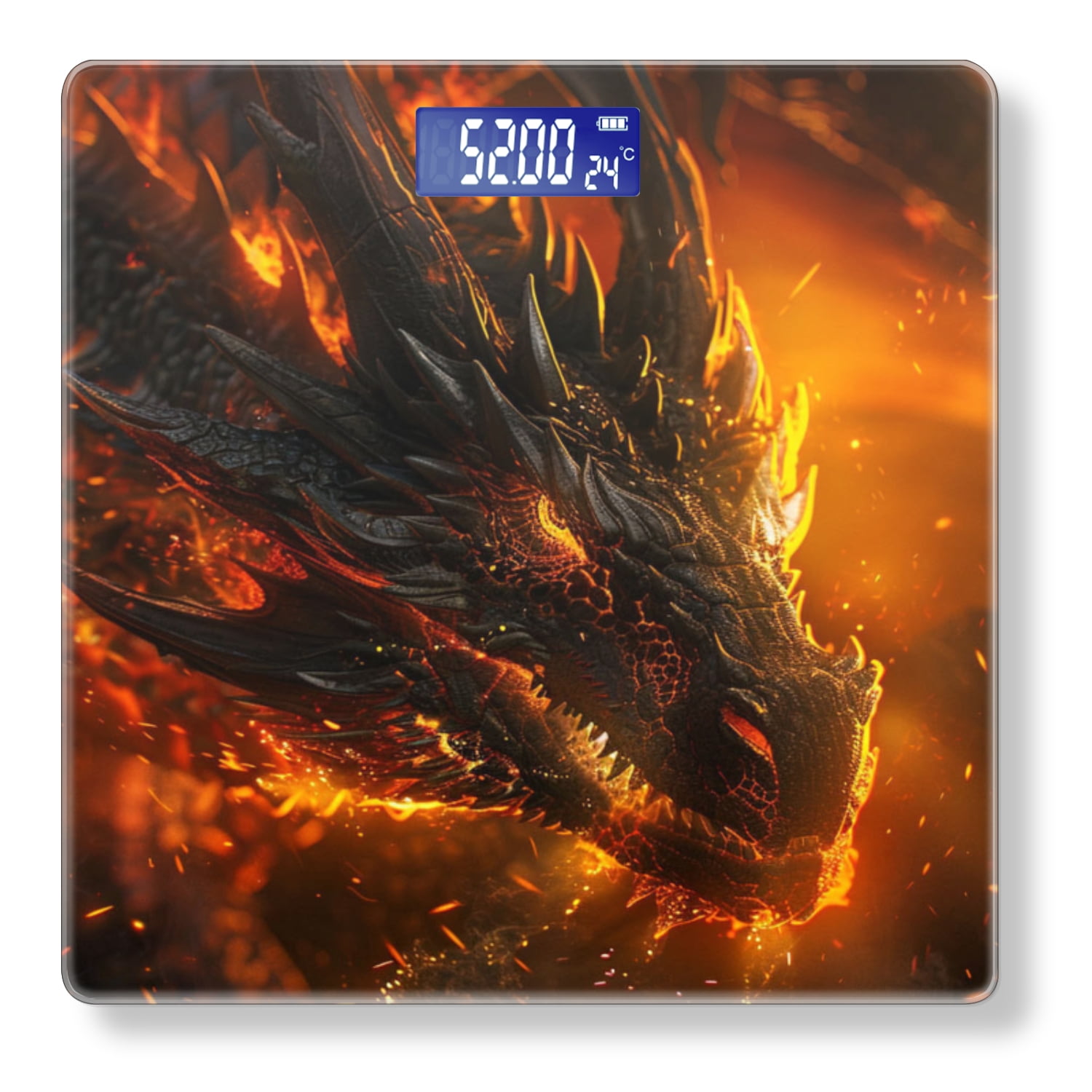 Bathroom Scale, Highly Accurate Digital Body Scale,Precisely Measures ...