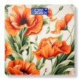 thumbnail image 1 of Bathroom Scale, Highly Accurate Digital Body Scale,Precisely Measures Weight up to 400 lbs-Seamless Pattern With Orange Poppies In Full Bloom, 1 of 4