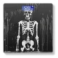 thumbnail image 1 of Bathroom Scale, Highly Accurate Digital Body Scale,Precisely Measures Weight up to 400 lbs-Skeletal Figure In Street Art Style, 1 of 4