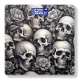 thumbnail image 1 of High Precision Body Weight Scale Smart Bathroom Scales with Large LCD Display(400lbs),Decorative for Bedroom-Skulls Stack Up Dark And Moody, 1 of 4