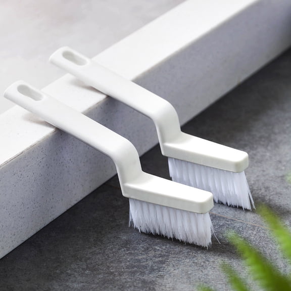 Bathroom Seam Cleaning Brush Grout Tile Groove Cleaner Scrub Tile Brush Hard Bristle for Wall Floor Corner Sink