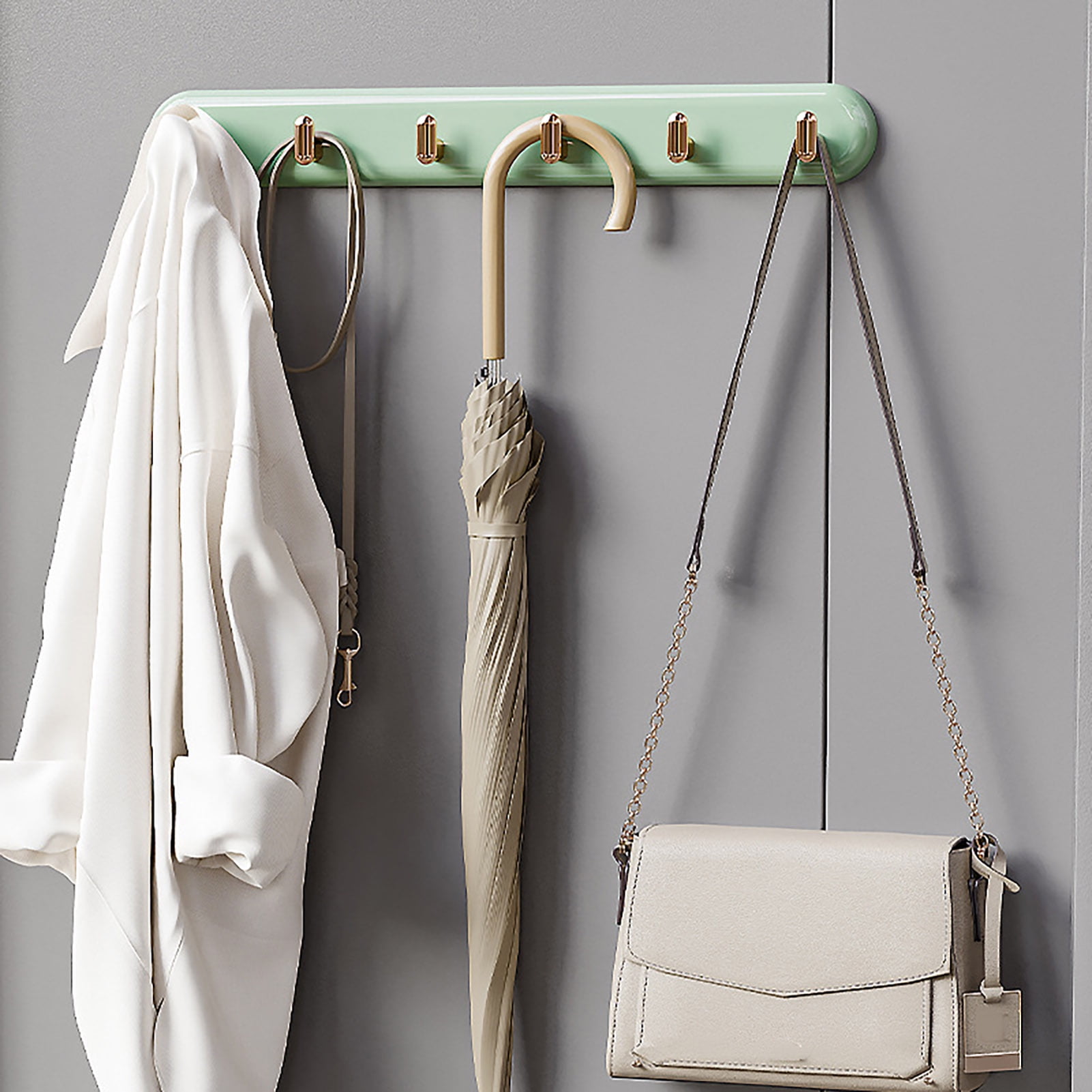 Bathroom SelfAdhesive Wall Hooks Seamless Punchfree Installation 6