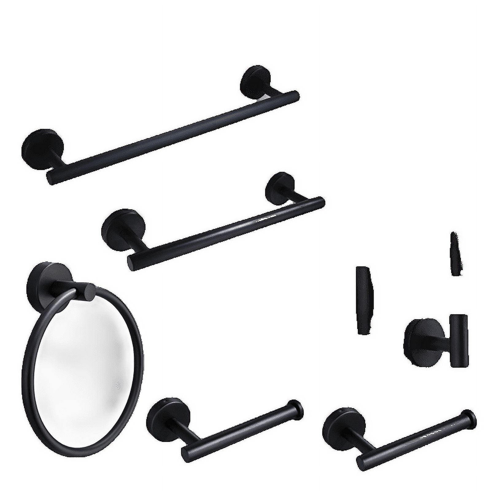 Bathroom Set 304 Stainless Steel Bathroom Toilet Paper Towel Holder ...