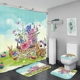 thumbnail image 1 of Bathroom Set Easter Waterproof Quick Drying with Rug Accessories, 1 of 5