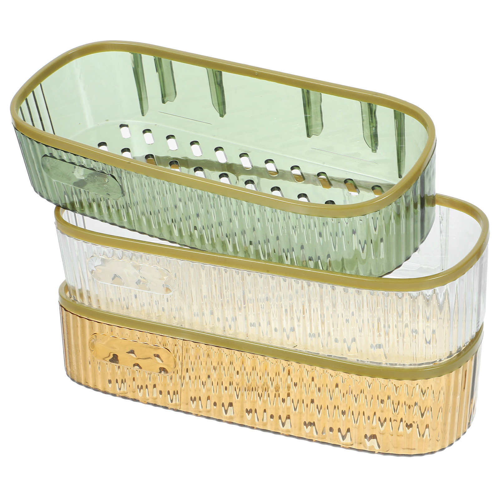 Bathroom Shelf Hanging Toothbrush Holder Wall Kitchen Shelves No Punch ...