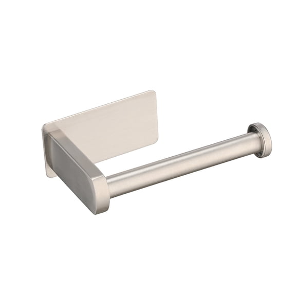 Bathroom Shelf Toilet Paper Holder Self Adhesive, Stainless Steel Rustproof Adhesive Toilet Roll Holder no Drilling,Towel Bar