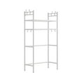 thumbnail image 1 of Bathroom Shelves,Storage Rack Above The Toilet Stainless Steel 2-layer Bathroom Storage Rack Bathroom Storage And Storage Bathroom Shelf Space Saver Can Accommodate Toiletries And Daily Necessities, 1 of 7