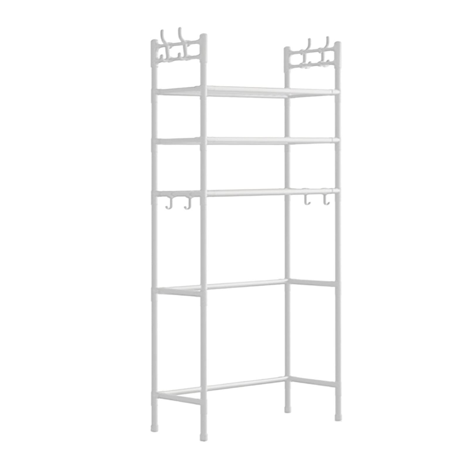 Bathroom Shelves,Storage Rack Above The Toilet Stainless Steel 3-layer ...