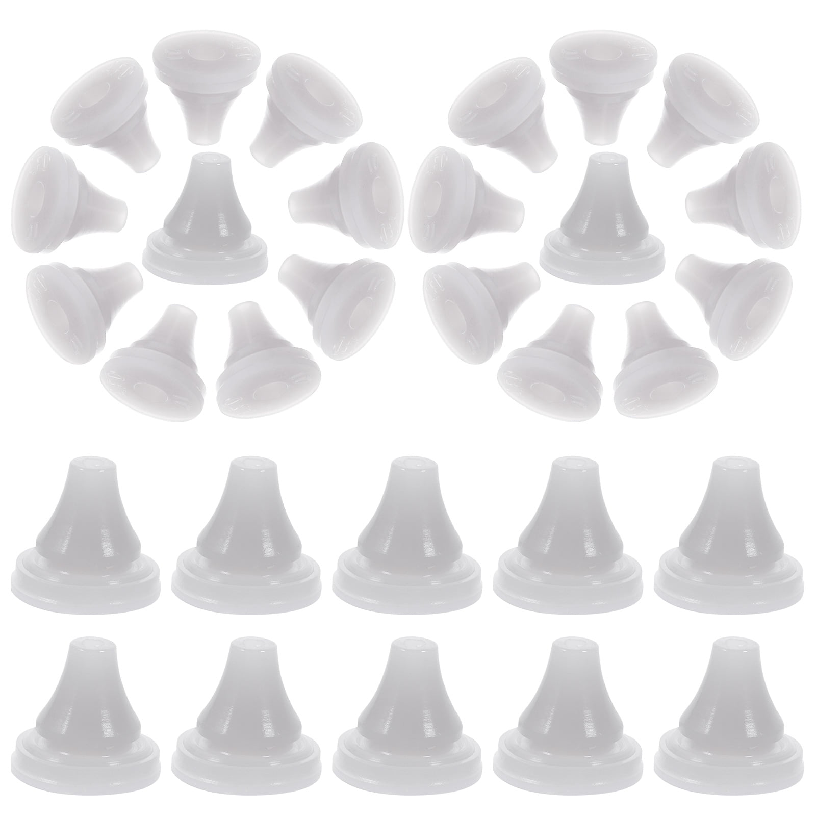 50 PCS Silicone Shower Head Nozzle Cleaners - Universal Replacement Parts For Spray Hole Repair