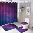 thumbnail image 1 of Bathroom Shower Curtain sets and Rug Set, Autumn Harvest Pattern Printed on Bath Sets for Bathroom Accessories, Great for Master Bath Beach House Modern Home, 72 x 72 inches, 1 of 8