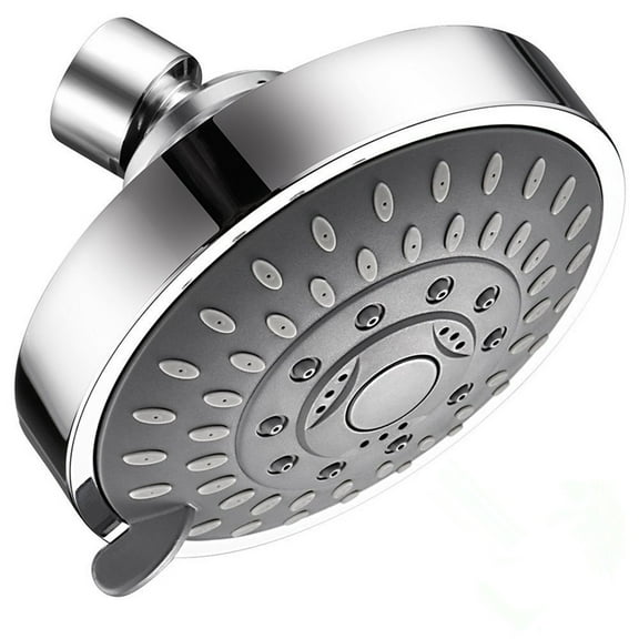 Bathroom Shower Head Replacement 5 Setting Adjustable Top Spray Design for Home Bath