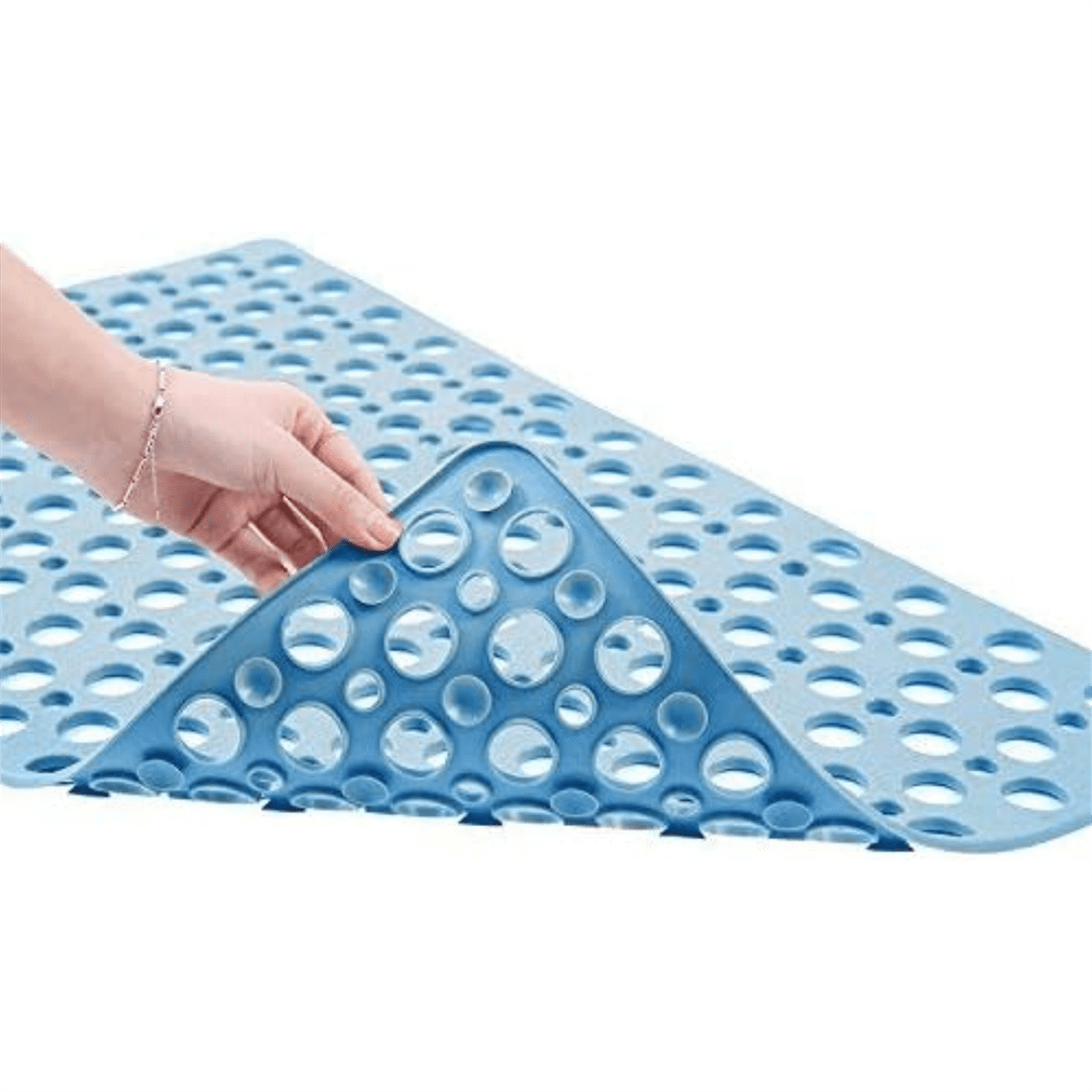 Bathroom Shower Mat, Dingrich Non Slip Bathtub Mat 30x17inch,Soft TPE ...