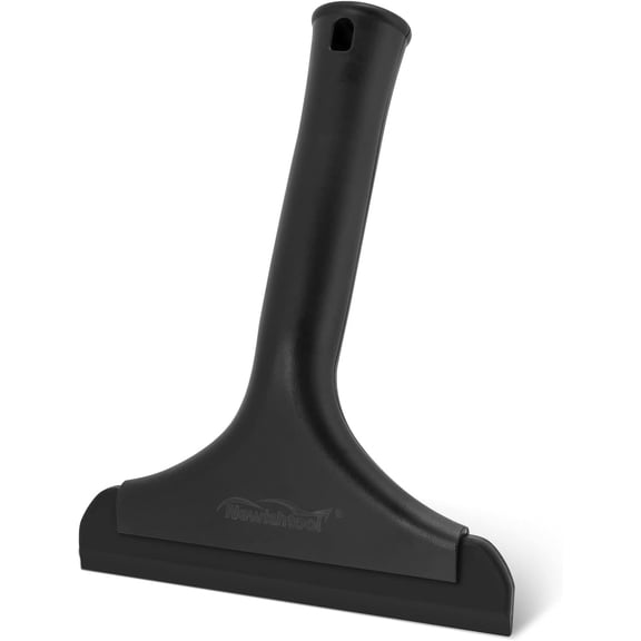 Bathroom Shower Squeegee 5.9 Inch Soft Silicone Blade Squeegee for Shower Glass Door Mirrors Car Windshield, Kitchen Squeegee Countertops Cleaning and Water Removal Scraper w/Hanging Hole