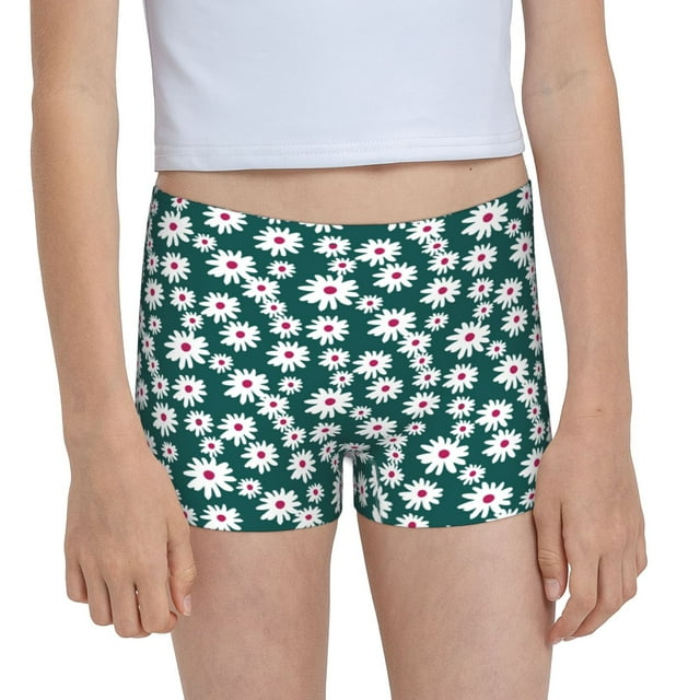 Easygdp Daisies Flowers Girls Hipster Cotton Underwear Little Girls