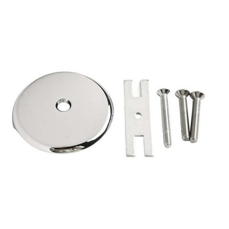 Bathroom Single Hole Bathtub Drain Overflow Panel With 3 Screws Drain Overflow Panel Accessories Bathtub Drainplug