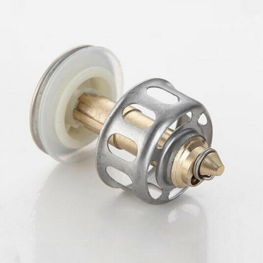 Bathroom Sink Drain Anti Clog Pop Up Drain Stopper Vanity Vessel Sink ...