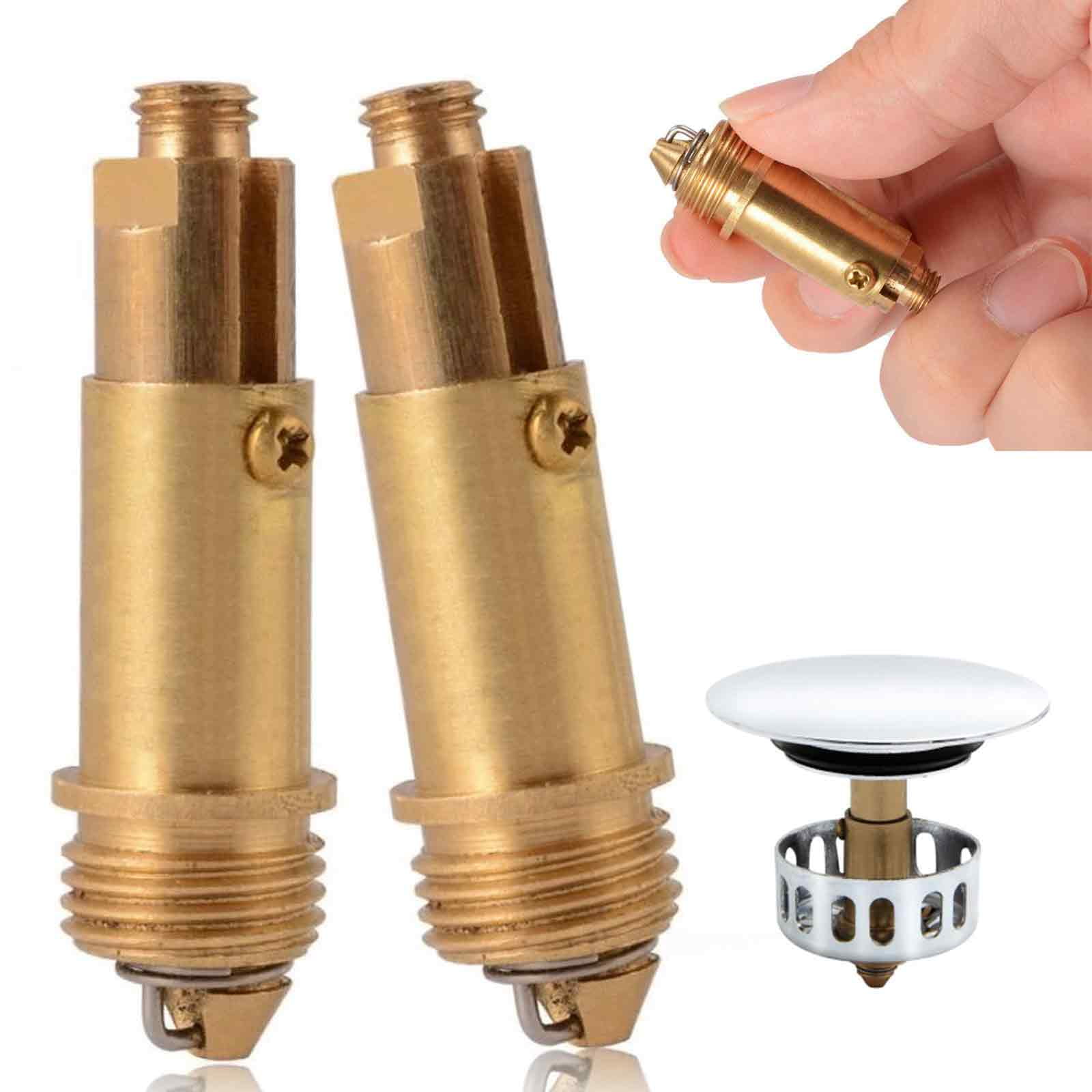 Bathroom Sink Drain Solution, Pop Up Bolt with Spring Mechanism, Easy ...