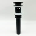 thumbnail image 1 of Bathroom Sink Drain with Overflow, Vessel Sink Lavatory Vanity Pop Up Drain Stopper, 304 Stainless Steel, 1 of 8