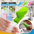 thumbnail image 1 of Bathroom Sink Faucet Extender Silicone 2 Pack – Flexible Faucet Attachment Increases Reach, Easy Tool-Free Install, Fits Most Standard Faucets, Hand Washing Aid, 1 of 5