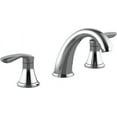 thumbnail image 1 of Bathroom Sink Faucet, Faucet for Bathroom Sink, Widespread Chrome Bathroom Faucet 3 Hole with Stainless Steel Pop Up Drain and cUPC Lead-Free Hose - (Chrome), 1 of 5
