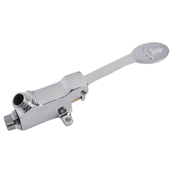 Bathroom Sink Faucet Floor Foot Pedal Control Switch Copper Bathroom Faucet