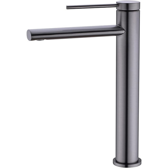 Bathroom Sink Faucet High Single Handle Basin Mixer Tap Brass Single