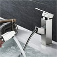 Bathroom Sink Faucet Premium All Copper, PullOut Hot and Cold Faucet