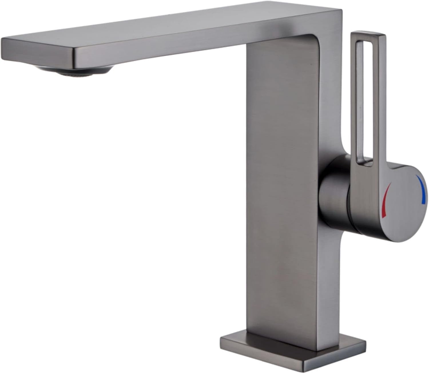🚰 Grifo Baño Eyekepper Latón Níquel Cepillado | Monomando Cascada (Modelo A-9038N)