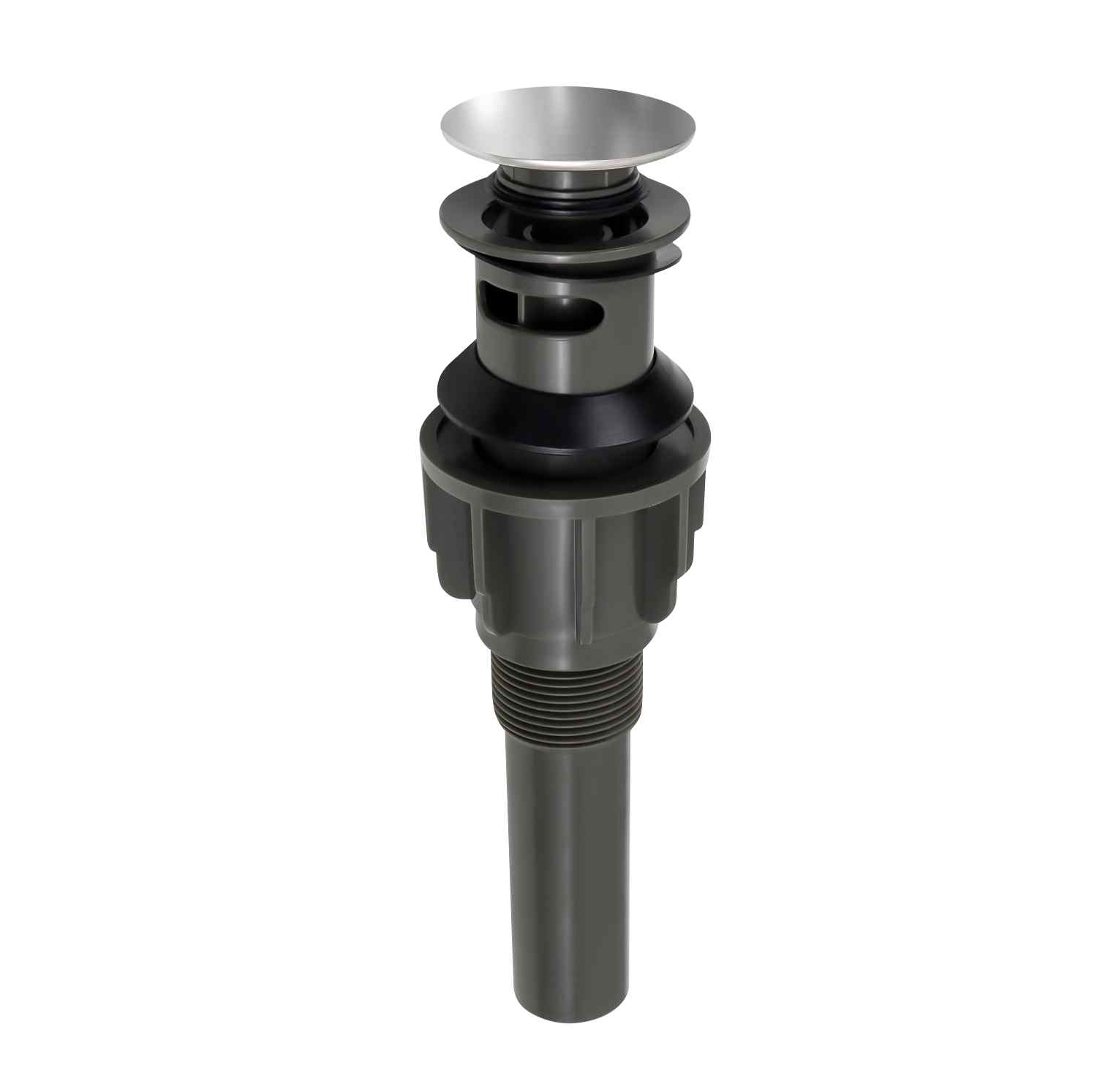 Bathroom Sink PopUp Drain Assembly with Overflow for vanity, Chrome