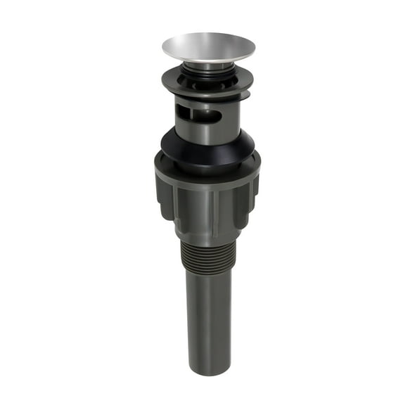 Bathroom Sink Pop-Up Drain Assembly with Overflow for vanity, Chrome