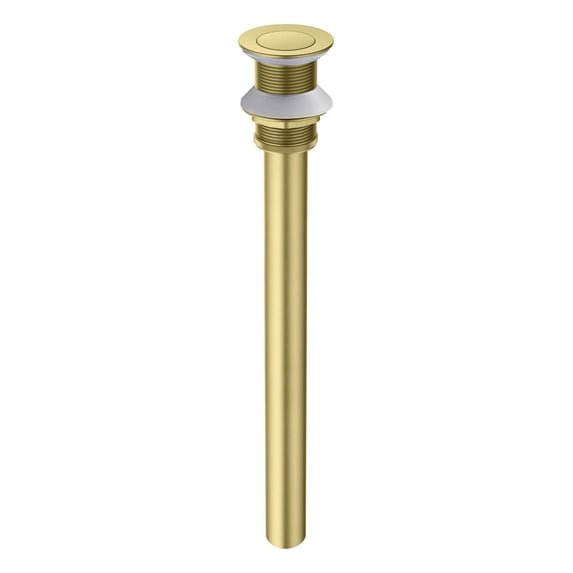 Bathroom Sink Pop Up Drain Stopper with 12" tailpiece, without Overflow