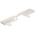 thumbnail image 1 of Bathroom Sink Shelf Over Faucet, Foldable Shelf Organizer Sink with 180° Folding Trays, No-Drill Kitchen Sink Sponge Holder & Drain Rack, 1 of 7