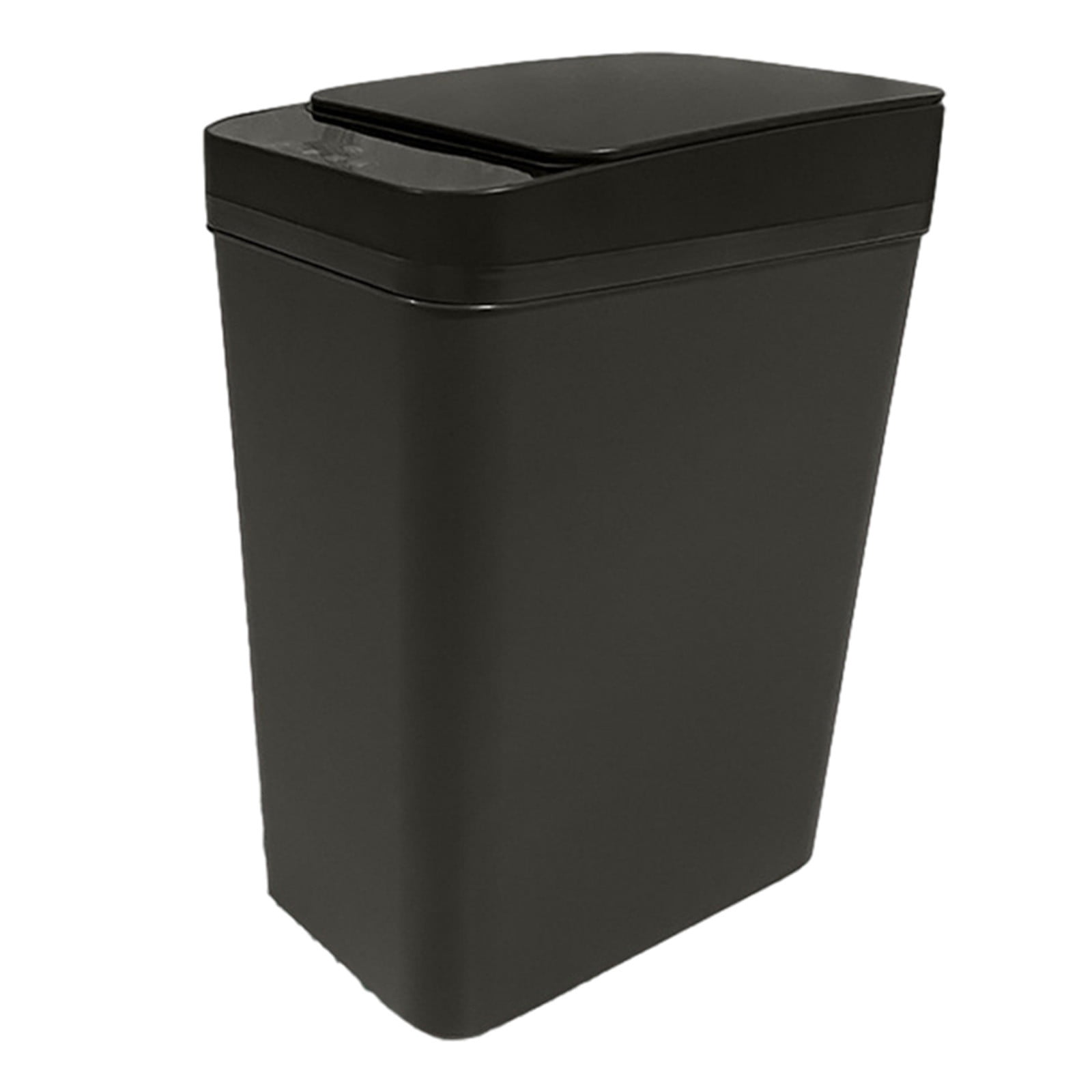 Bathroom Smart Trash Can Touchless Trash Can With Lid, Intelligent ...