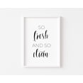 Bathroom So Fresh And Clean Toilet Poster , Poster Print Only - Walmart.com