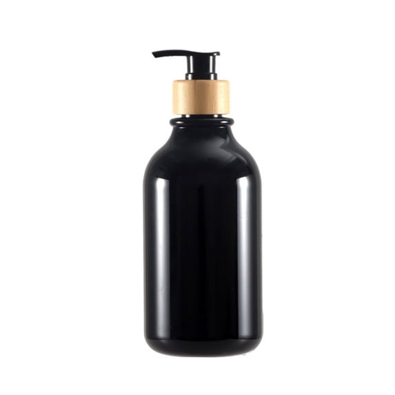 Bathroom Soap Pump Dispenser Shampoo Bottle Kitchen Dish Wood Pump Bottle Refill Shower Gel Hand Liquid Container