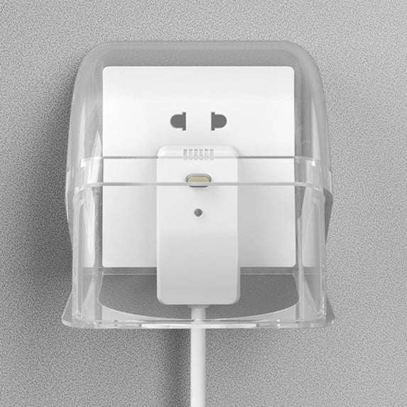 Bathroom Sockets Box Sockets Waterproof Box 86 Type Weatherproof Equipment Universal Traveling Office Electrical Outlet Cover transparent