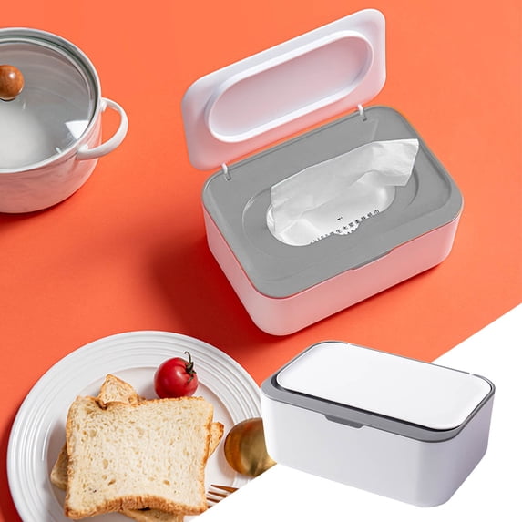 Bathroom Storage Baby Wipes Dispenser Holder With Lids Sealing Design ...