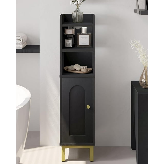 Bathroom Storage Small Corner Floor with Door and
