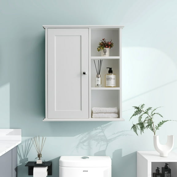 Bathroom Storage Cabinet Upgraded Bathroom Wall Cabinet Over The Toilet Storage Cabinet Wall Mounted Storage Cabinet Wooden Medicine Cabinets,Bathroom Wall Storage
