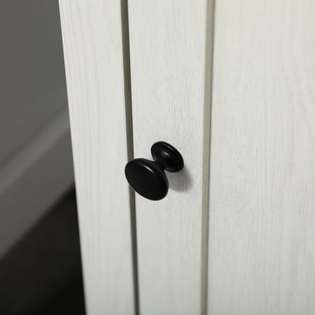 Bathroom Storage Cabinet kleankin Slim Bathroom Storage Cabinet with Triple Open Shelves, Wooden Freestanding Linen Tower with Door and Shelf Adjustability, White,Over The Toilet Storage