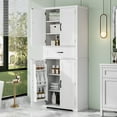 thumbnail image 1 of Bathroom Storage Cabinet with Multi-Functional Storage Space, Drawer with Slide Rails, Adjustable Shelf, 1 of 27