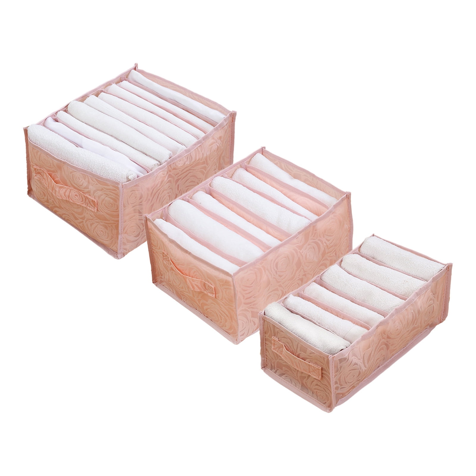 Bathroom Storage with Lids Portable Linen Closet Fabric Drawers for