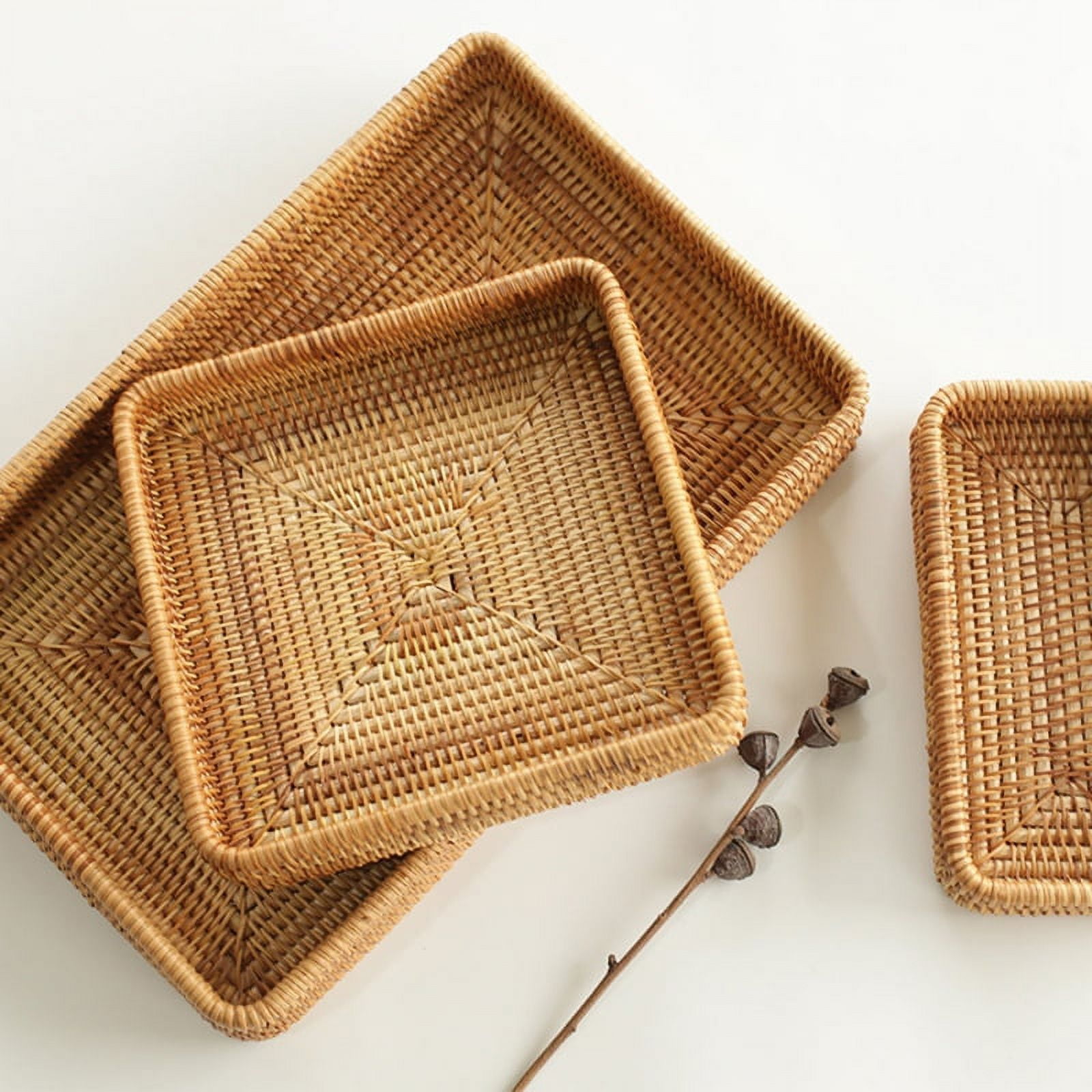 Walmart Woven Basket Bin for Bathroom Storage, Toilet, Bedroom, Office ...