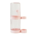 thumbnail image 1 of Bathroom Storage Organizer Stand with Toothbrush Cups and Transparent Lid for Electric Toothbrushes, Toothpaste, and Makeup Brushes, 1 of 7