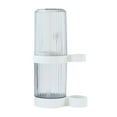 thumbnail image 1 of Bathroom Storage Organizer Stand with Toothbrush Cups and Transparent Lid for Electric Toothbrushes, Toothpaste, and Makeup Brushes, 1 of 9