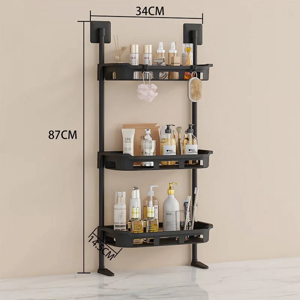Bathroom Storage Rack Floor Standing Multi-layer Storage Rack Hanging ...